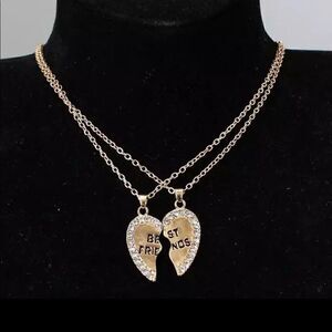 💜Unisex 2 Pcs Best Friend Necklace